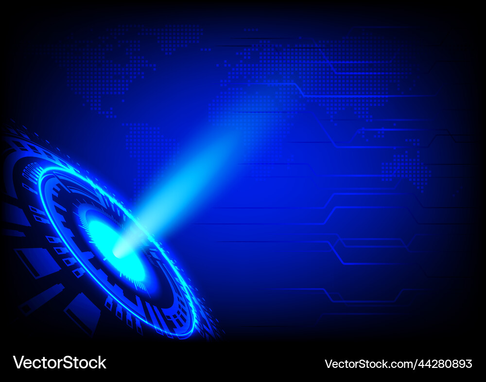 Digital abstract background style circuit Digital abstract background style circuit vector image