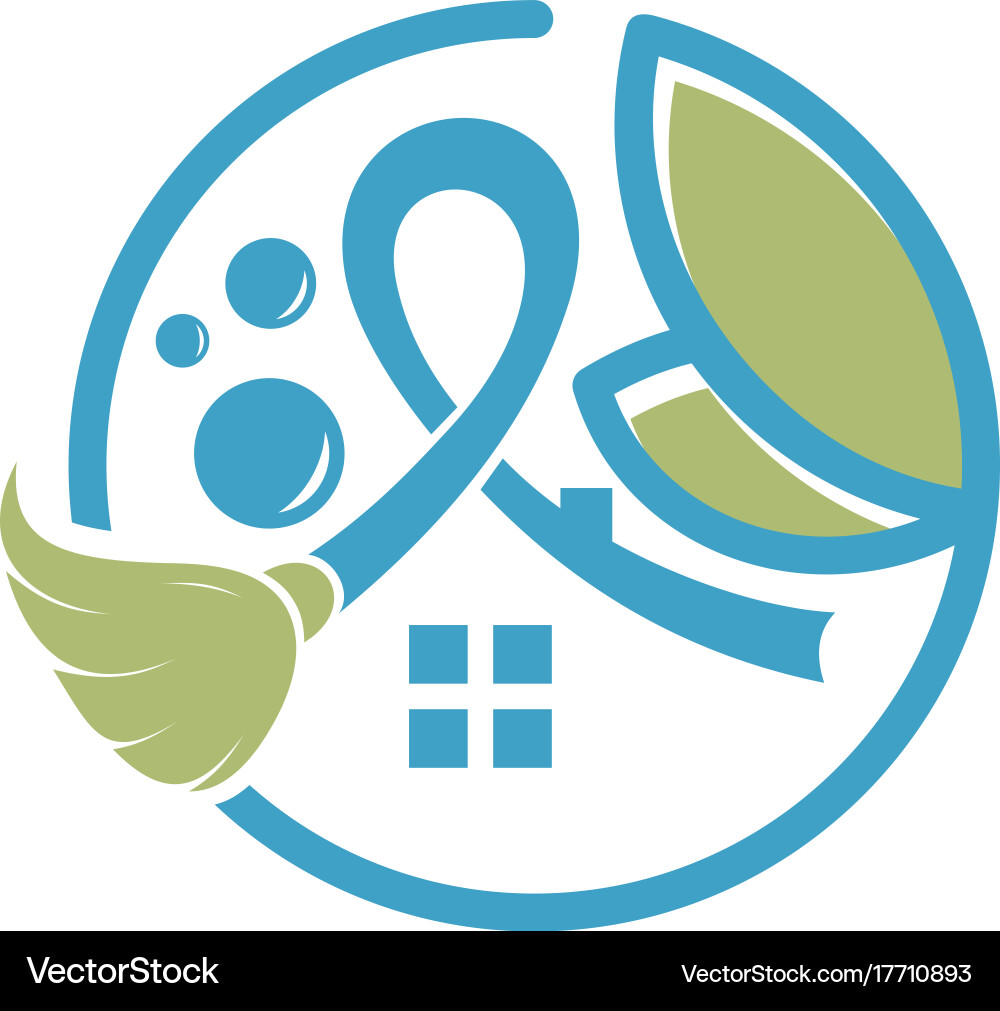 Home clean Royalty Free Vector Image - VectorStock