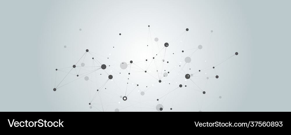 Molecular Science Pattern vector image