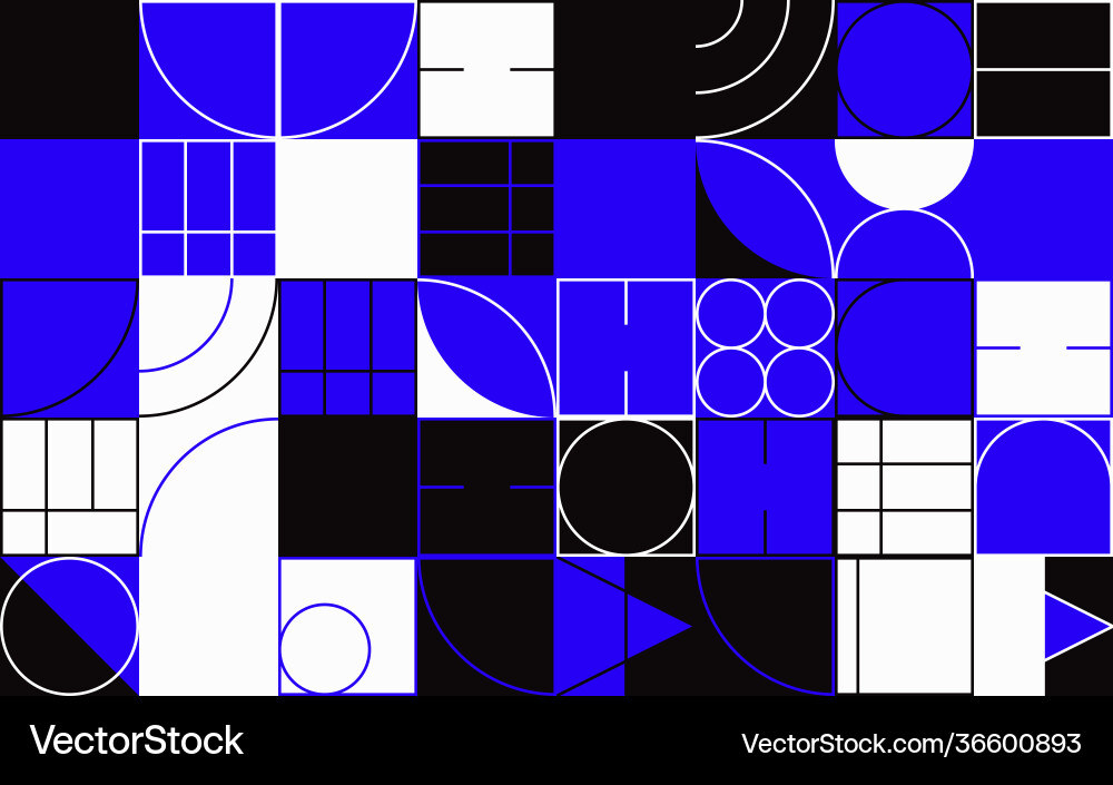 Simple geometric pattern design with basic Simple geometric pattern design with basic vector image