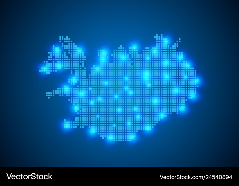 Abstract blue background with map internet line Abstract blue background with map internet line vector image