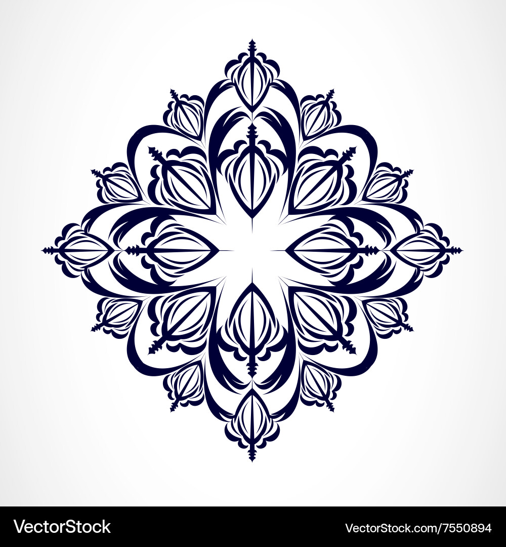 Abstract design element vector image