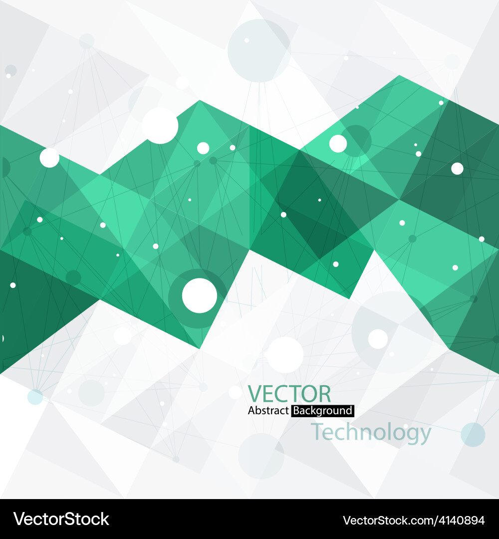 Modern Abstract Network Background vector image