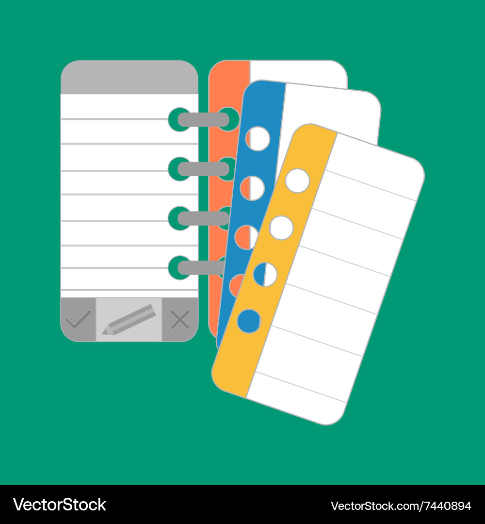 Notebook icon Vector Image