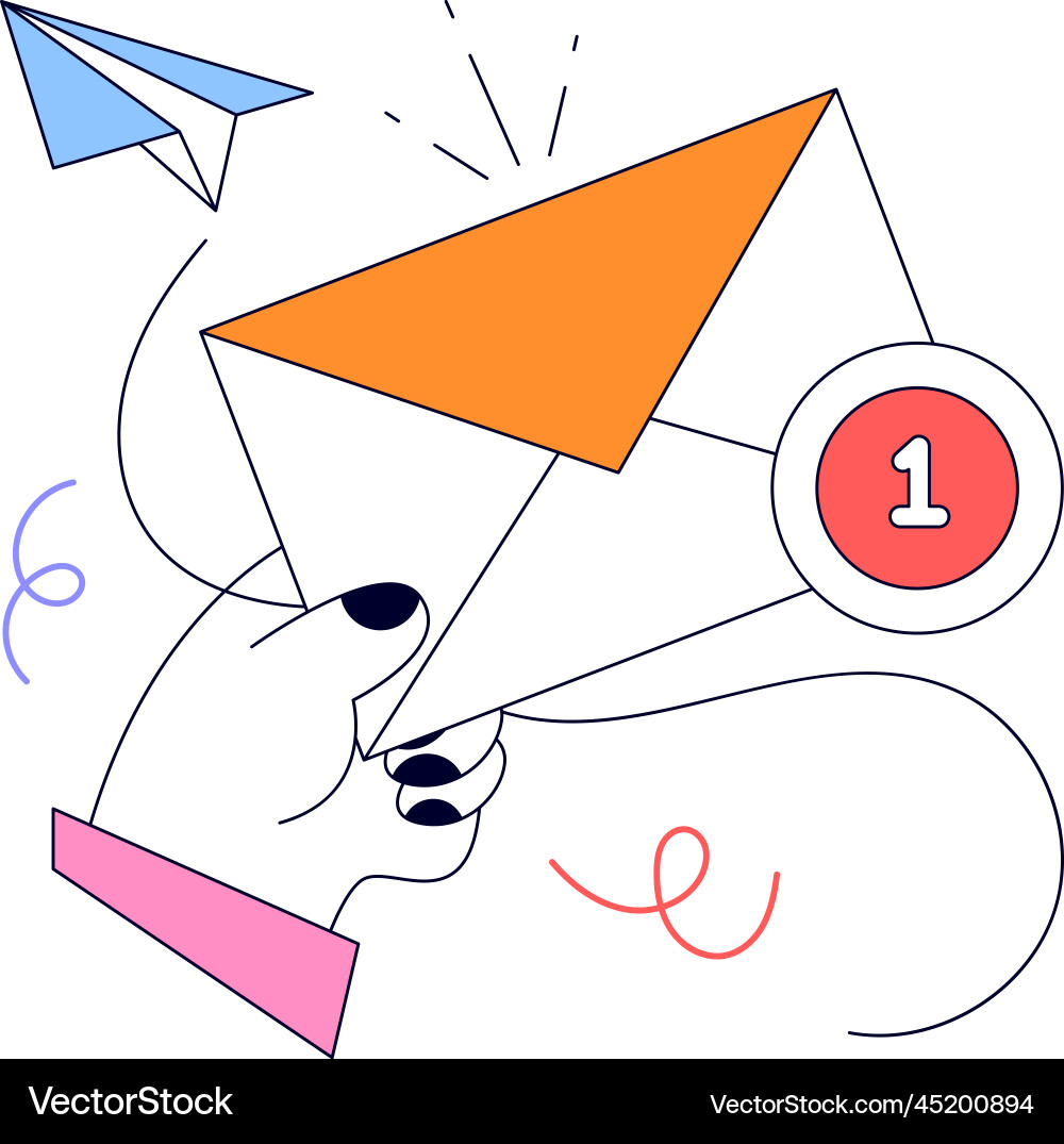 Ready to use animated design of media content vector image