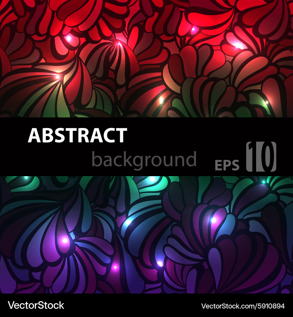 Sea shell pattern on a background eps Vector Image