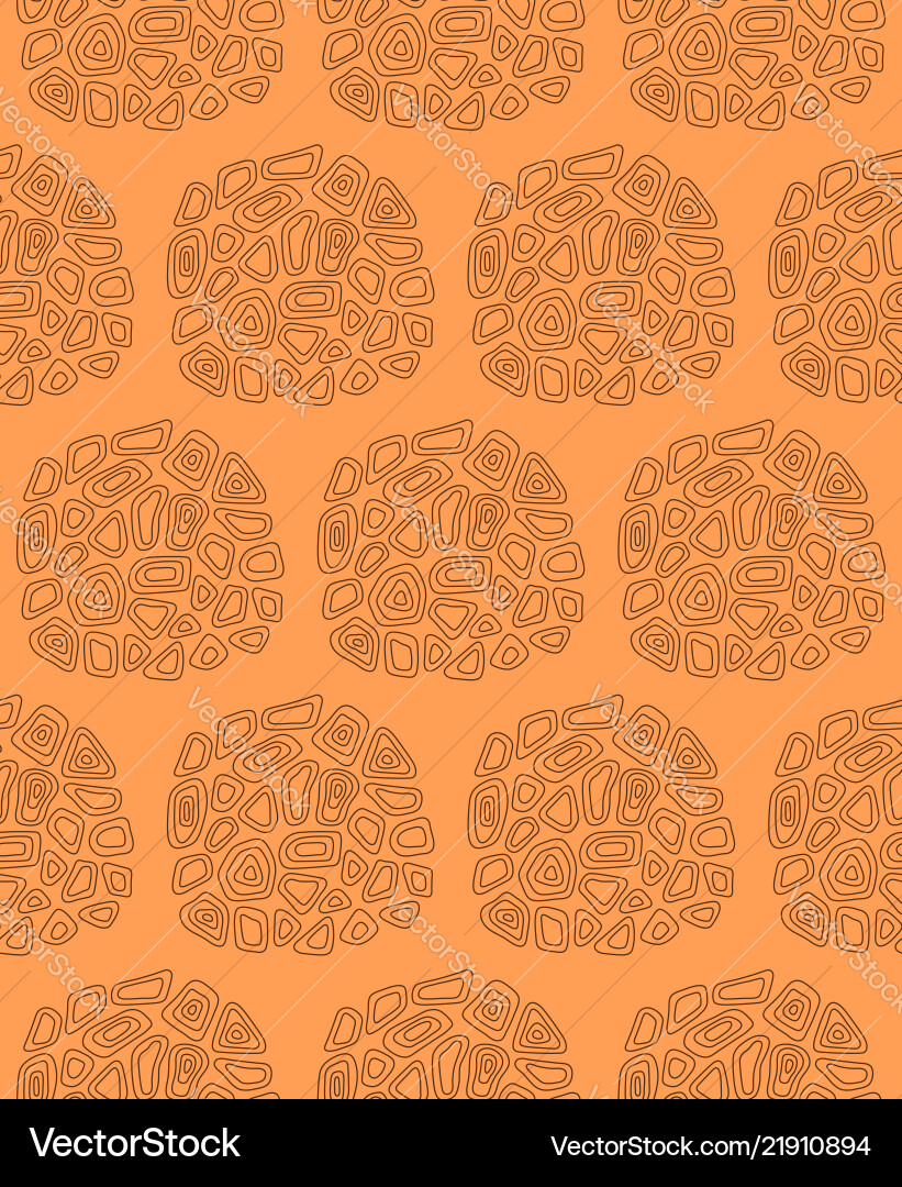 Seamless pattern with abstract circles Seamless pattern with abstract circles vector image