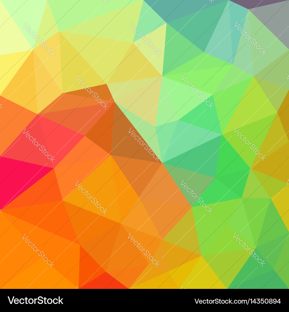 Triangular abstract background vector image