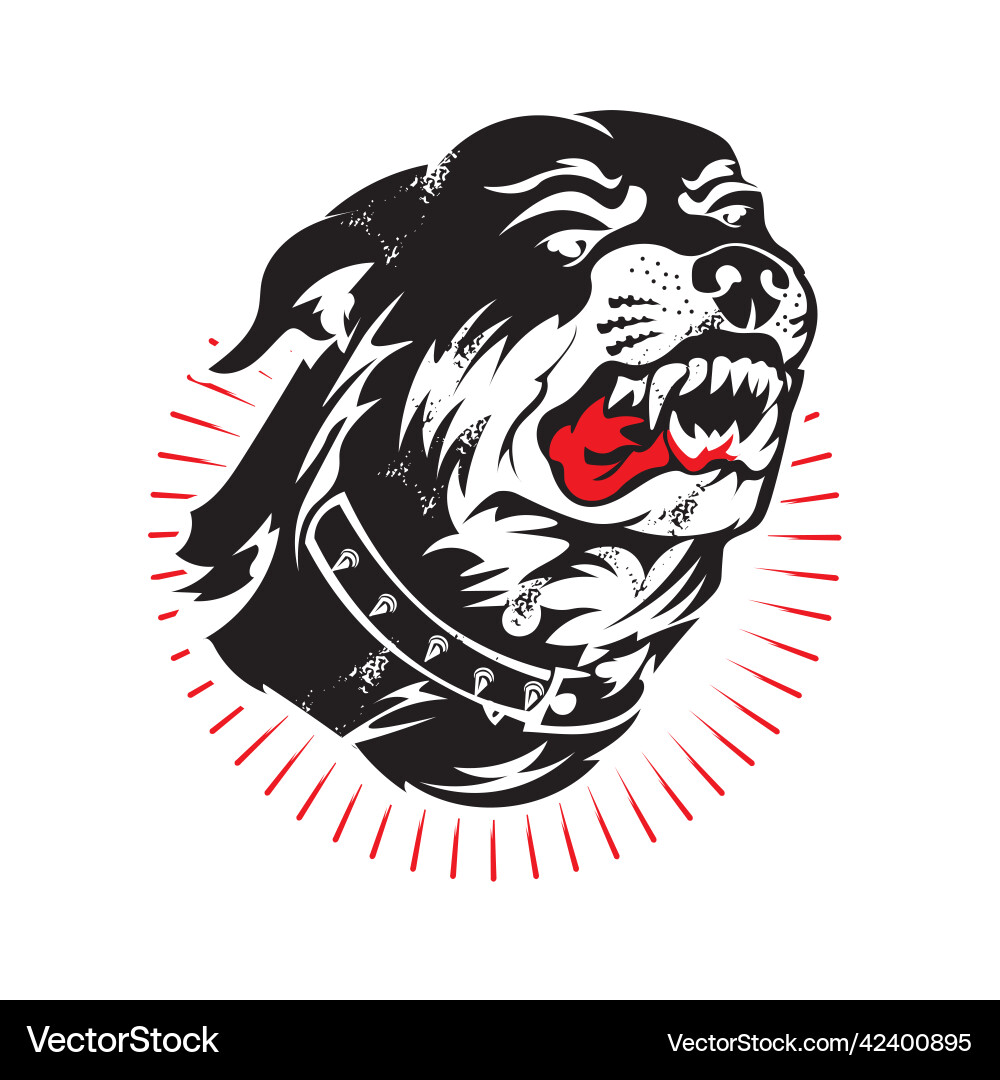 Angry Rottweiler