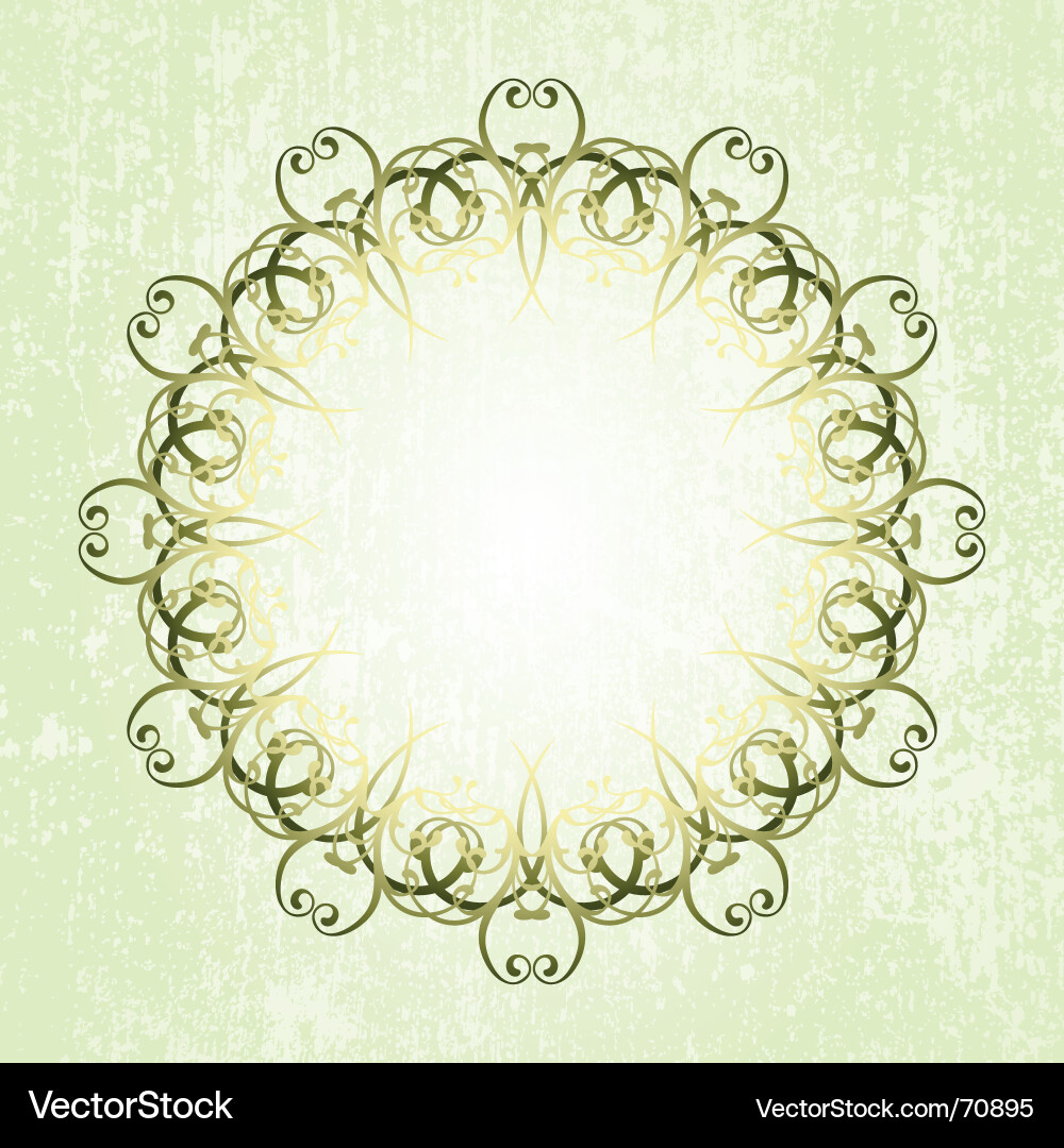 Background frame vector image