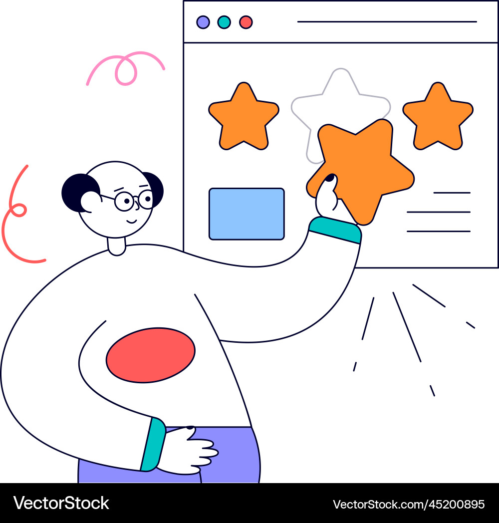 Ready to use animated design of media content Vector Image