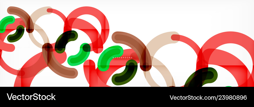 Circular lines design background Vector Image