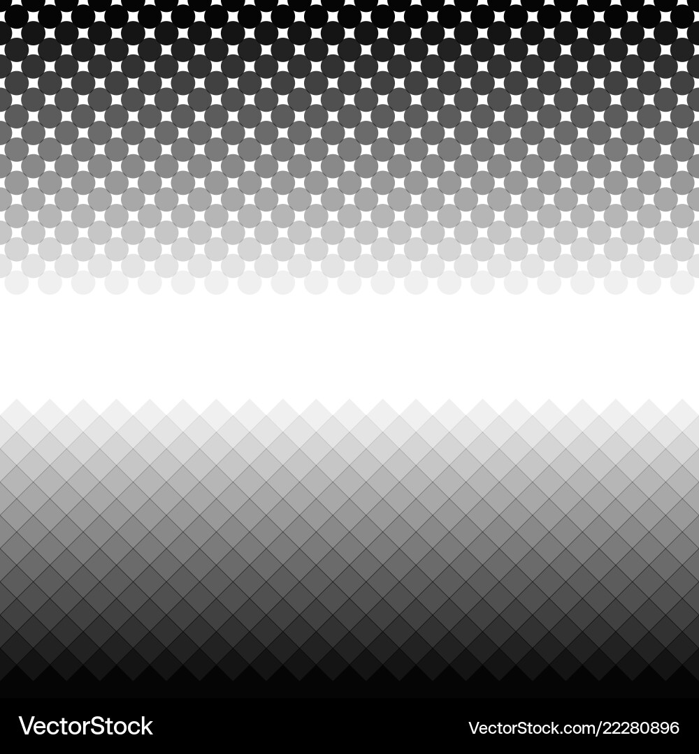 Geometric halftone pattern background - abstract Vector Image