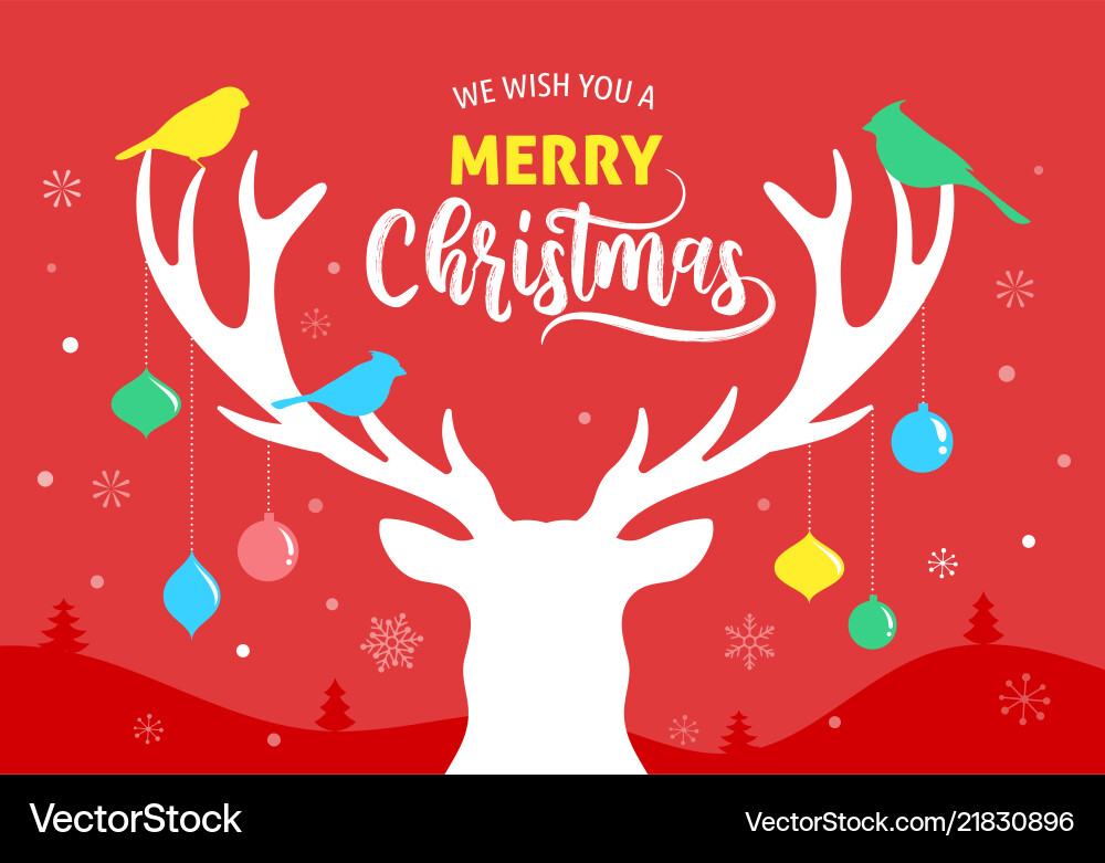 Merry christmas banner xmas template background Merry christmas banner xmas template background vector image