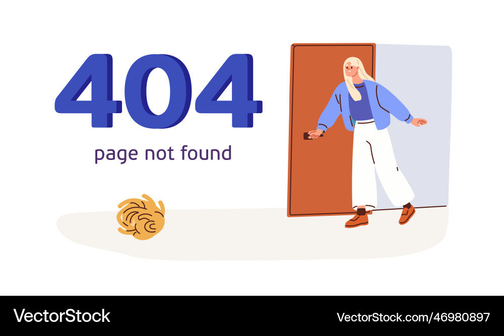 404 error unavailable webpage page not found 404 error unavailable webpage page not found vector image