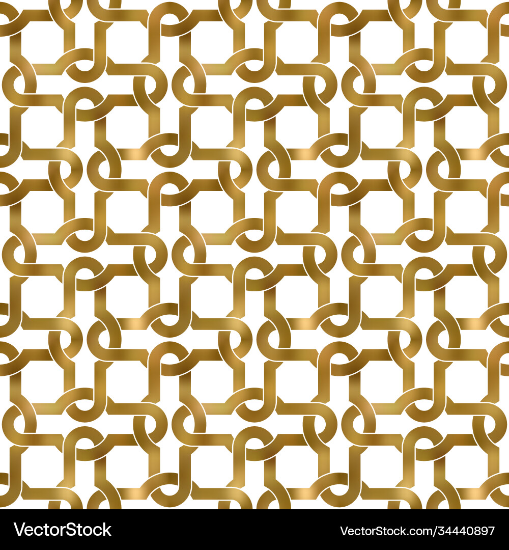 Abstract repeatable pattern background golden Abstract repeatable pattern background golden vector image