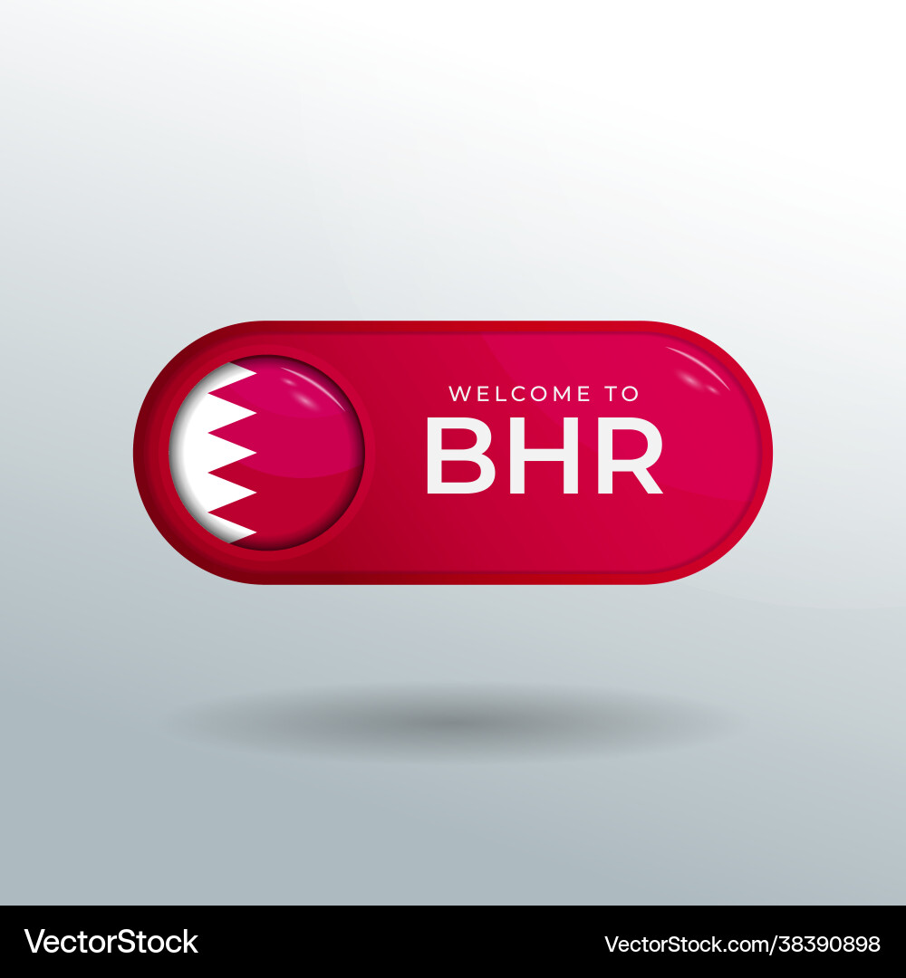 3d label and location pointer flag nation Vector Image