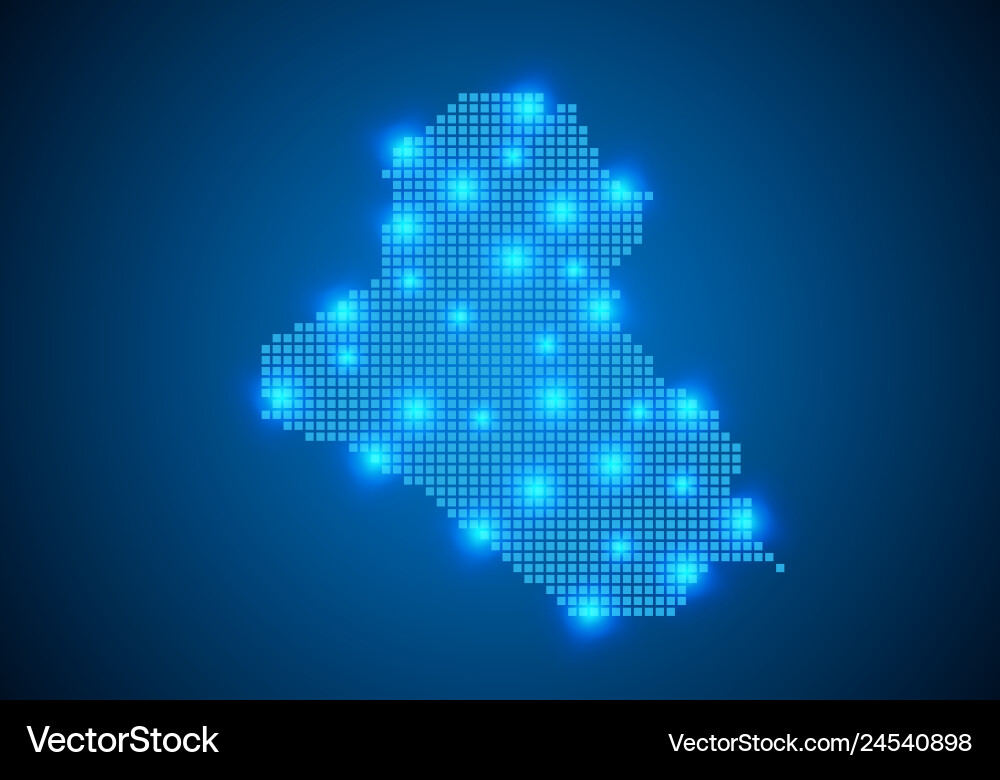 Abstract blue background with map internet line Abstract blue background with map internet line vector image
