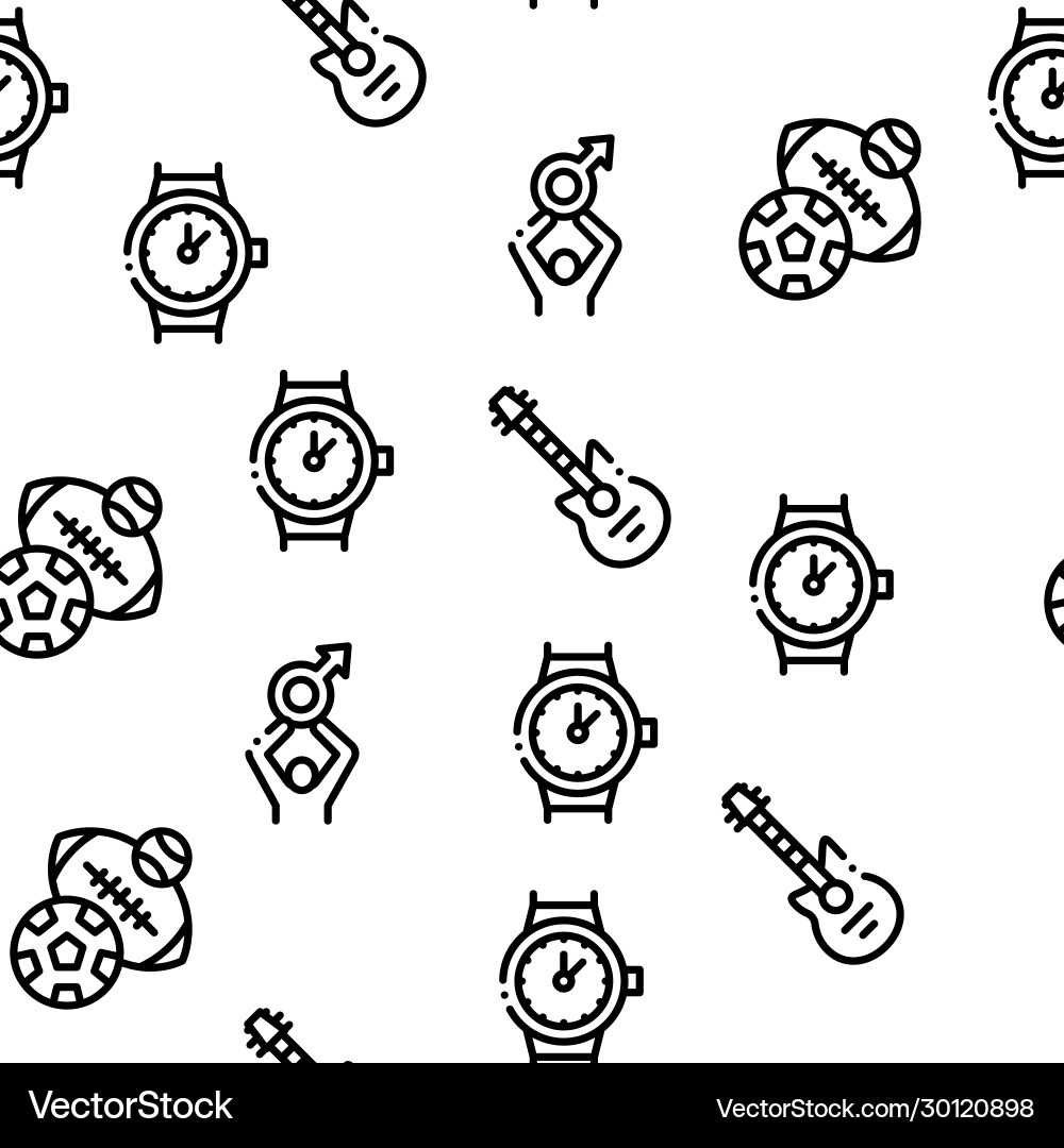 Dad father parent seamless pattern Dad father parent seamless pattern vector image