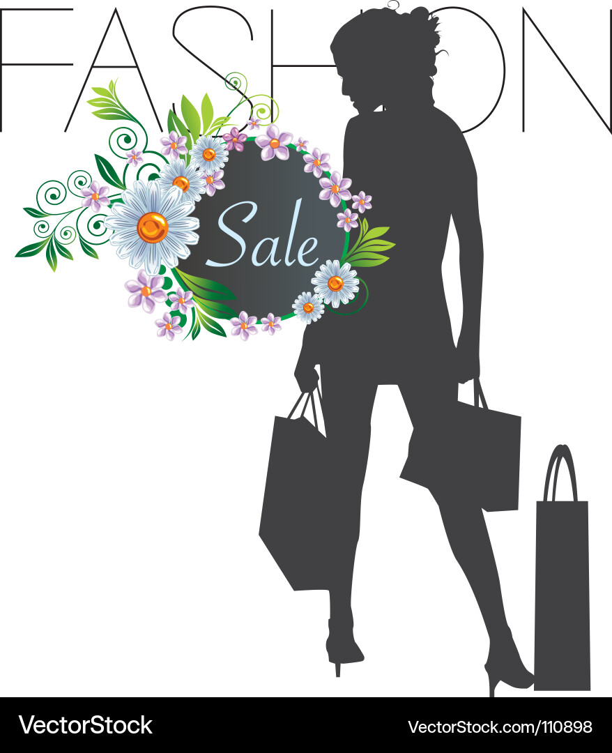 Fashion sale vector image