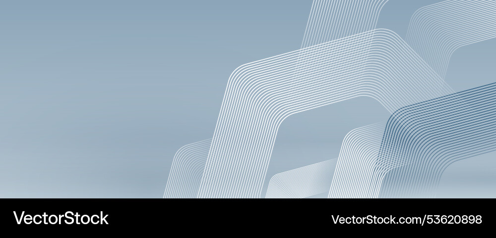 Interplay of geometric hexagons creating vector image