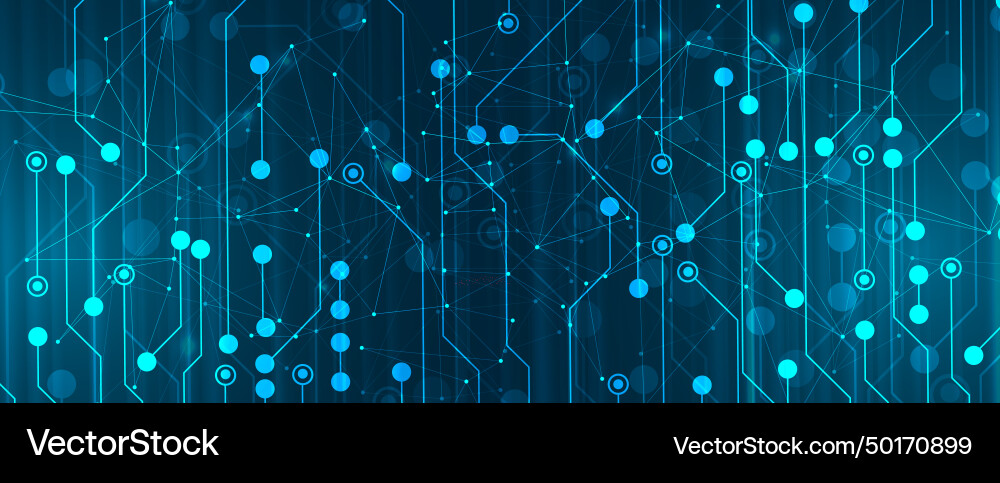 Abstract data background futuristic technology Abstract data background futuristic technology vector image