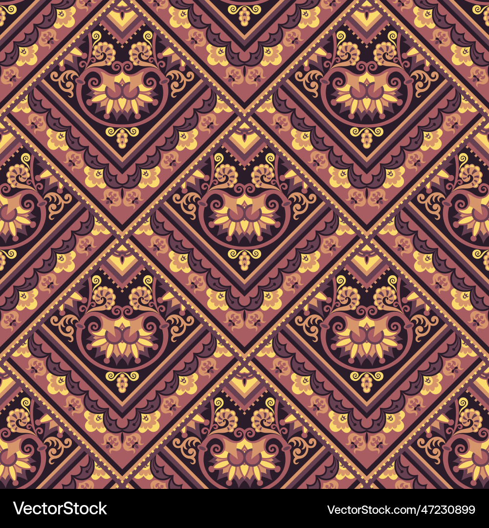 Abstract patch pattern mosaic tile background Vector Image