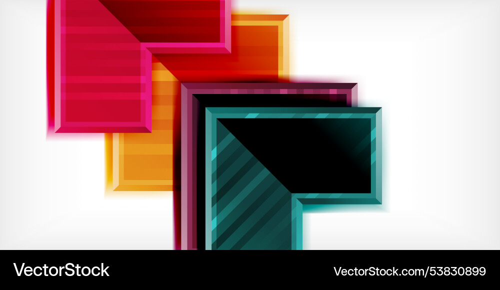 Arrow symbols created with 3d effects and line Arrow symbols created with 3d effects and line vector image