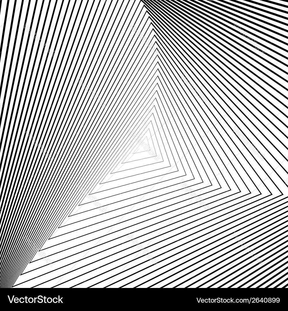 Design monochrome triangle movement background vector image