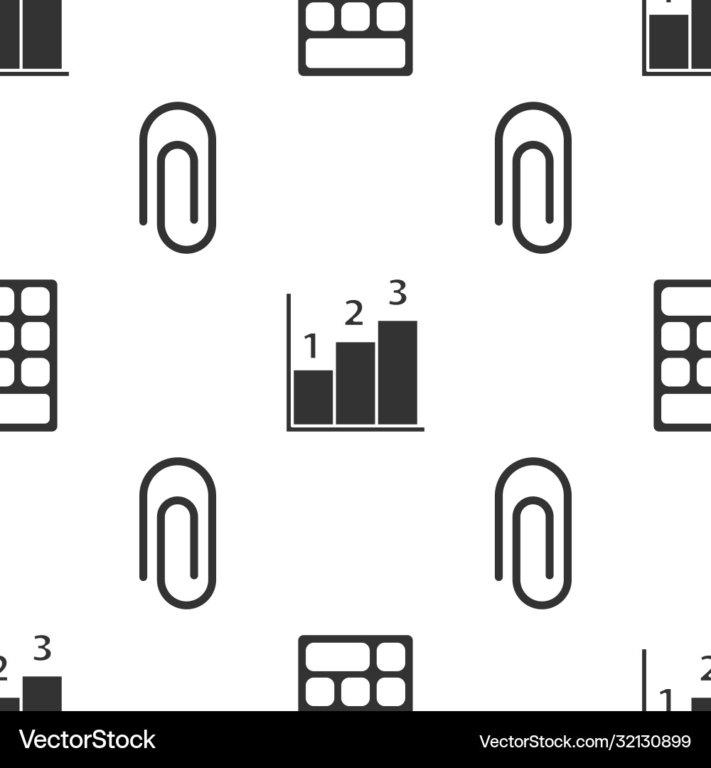 Set calculator graph schedule chart diagram Set calculator graph schedule chart diagram vector image