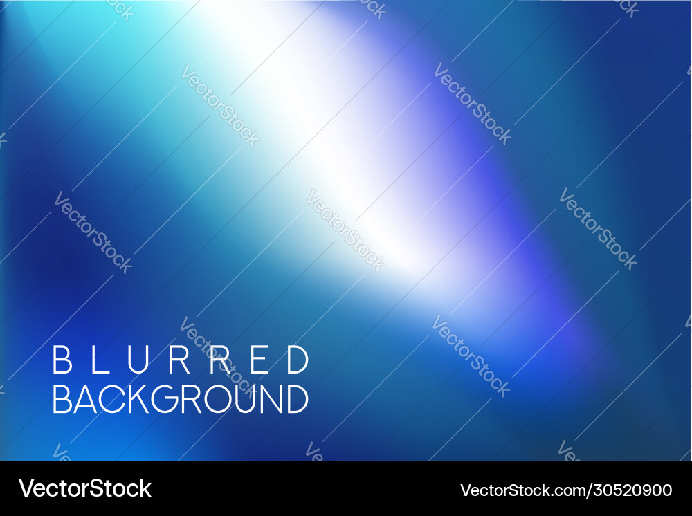 Horizontal wide multicolored blurred background Horizontal wide multicolored blurred background vector image
