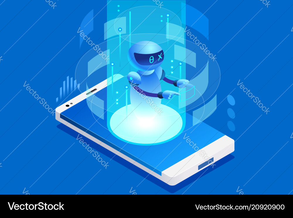 Technology for talk digital call Technology for talk digital call vector image