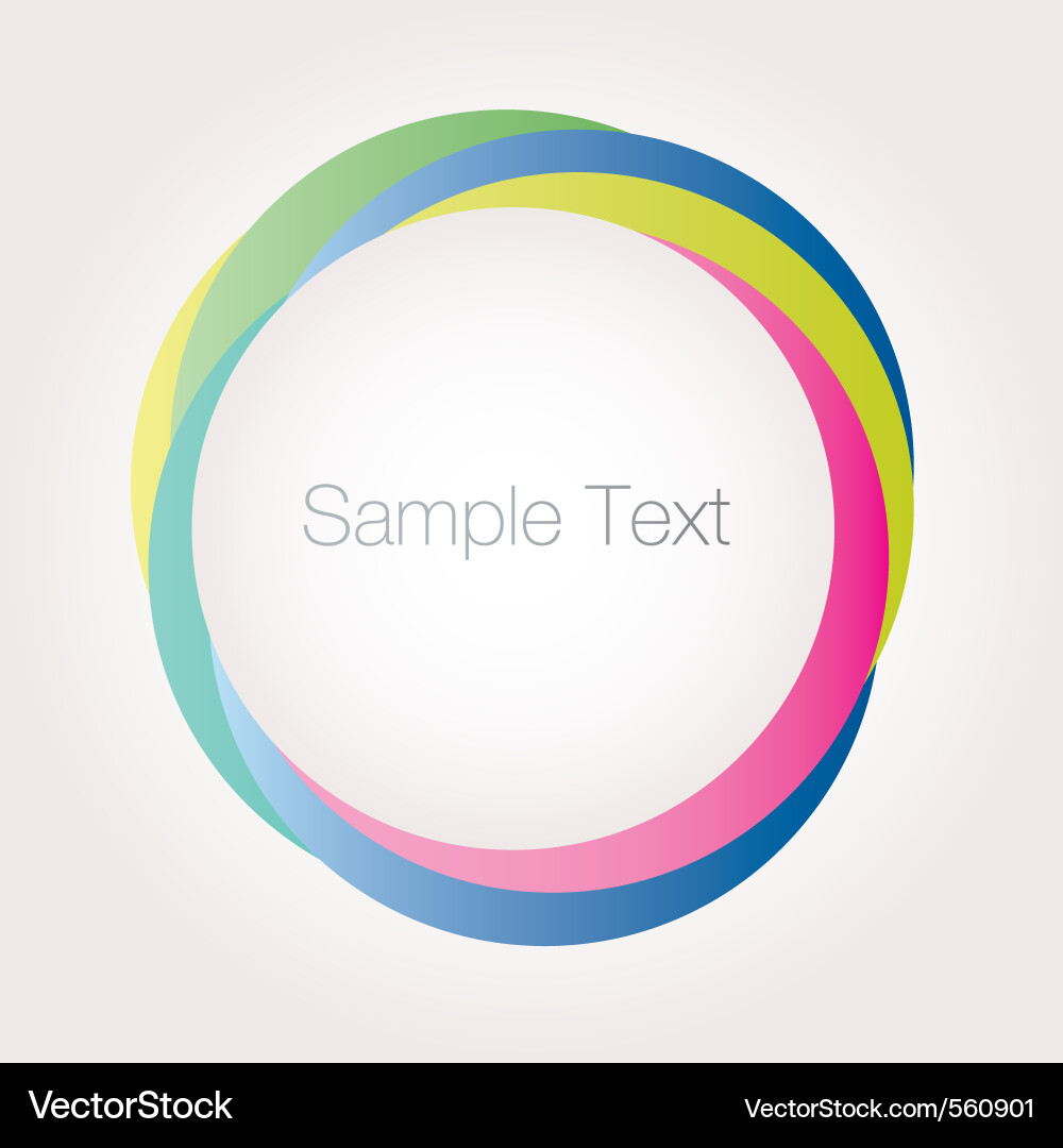 Abstract colorful background vector image