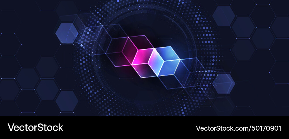 Abstract data background futuristic technology Abstract data background futuristic technology vector image
