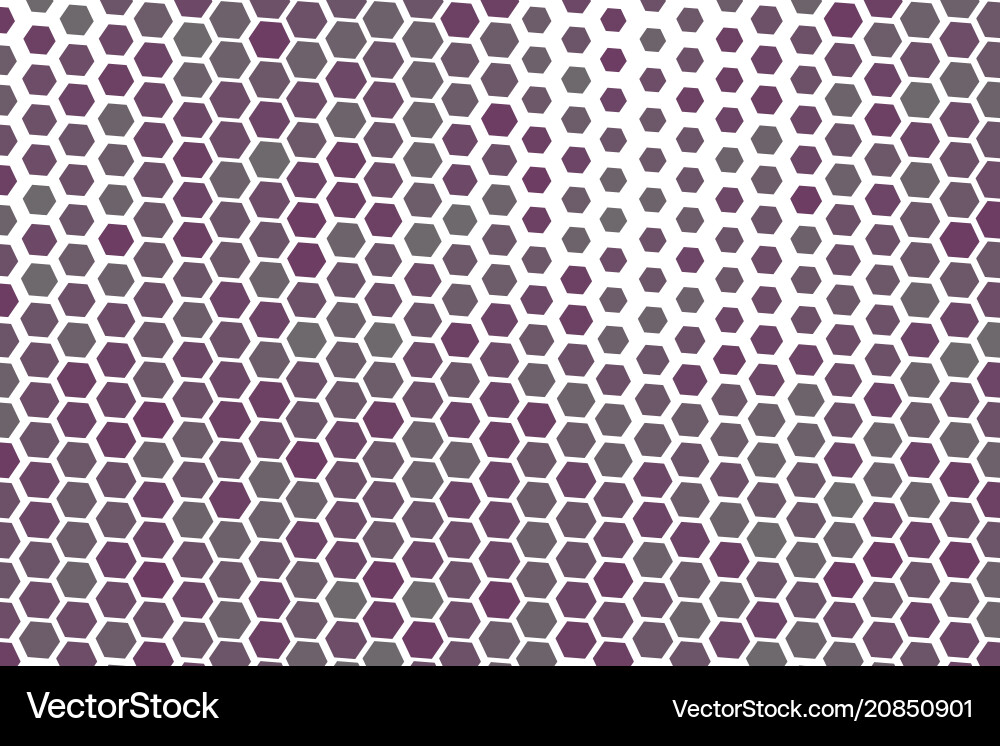Abstract geometric hexagon pattern colorful vector image