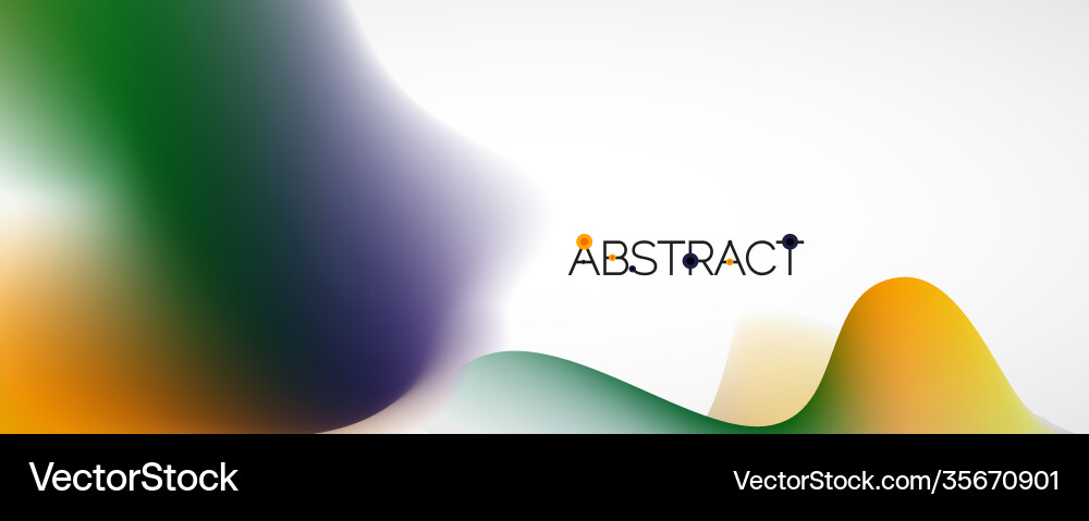 Fluid color gradient abstract background trendy Fluid color gradient abstract background trendy Vector Image