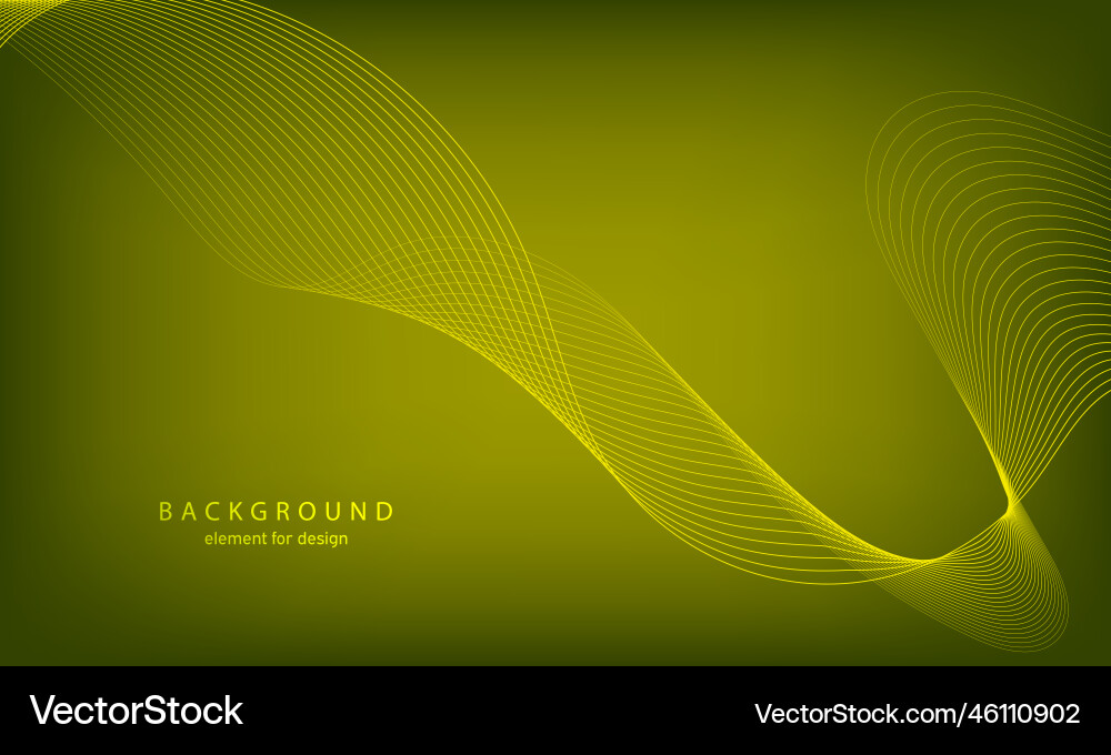 Abstract gradient background wave element Abstract gradient background wave element vector image