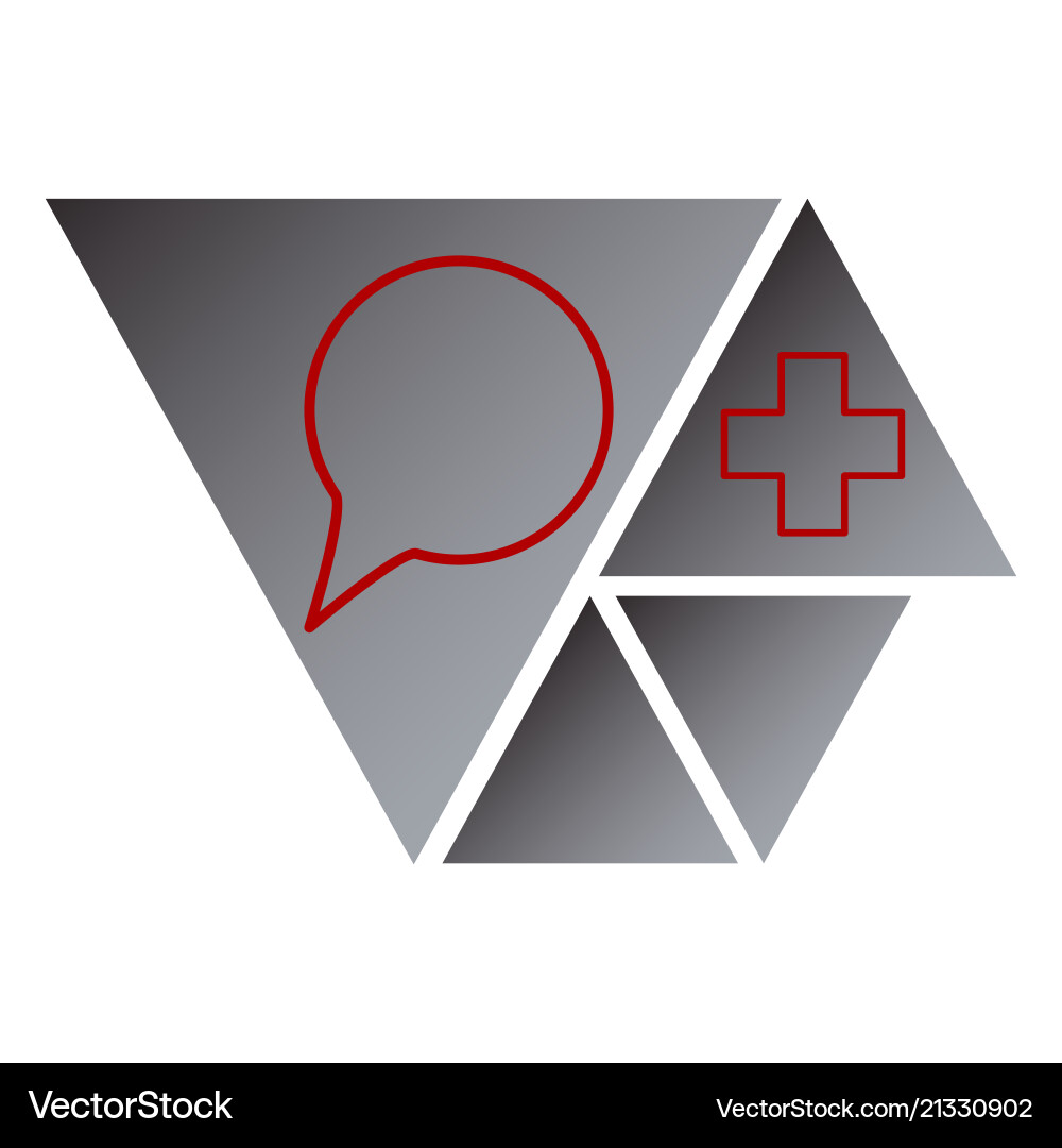 Typing in a chat bubble icon isolated comment Vector Image