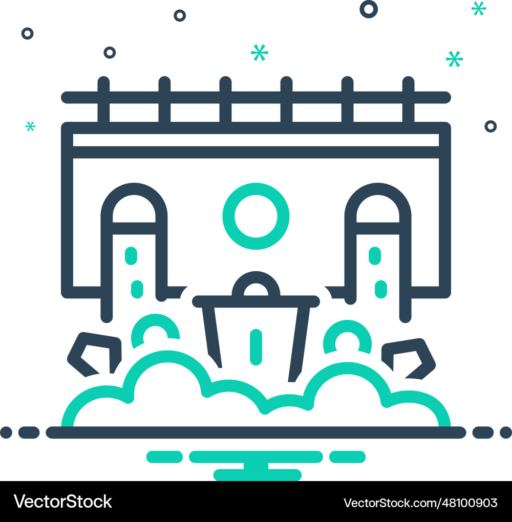 Garbage vector image