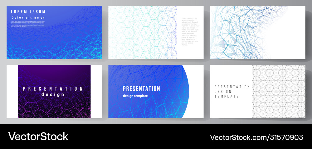 Layout presentation slides design Layout presentation slides design Vector Image