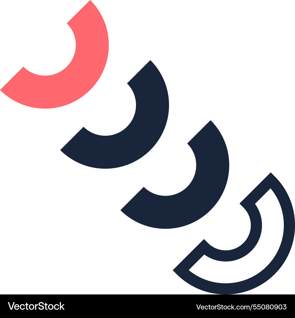 Modernes und abstraktes Design mit rosa blau Modernes und abstraktes Design mit rosa blau vektorbild