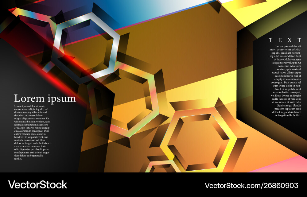 Overlapping hexagon backgrounds suitable for any Overlapping hexagon backgrounds suitable for any vector image