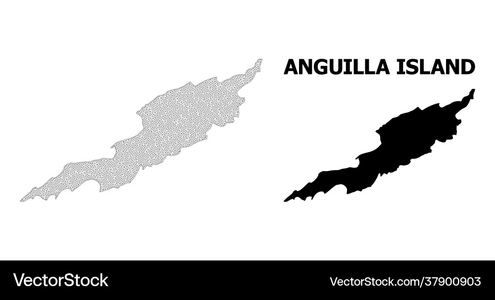 Polygonal 2d mesh high resolution map Polygonal 2d mesh high resolution map vector image