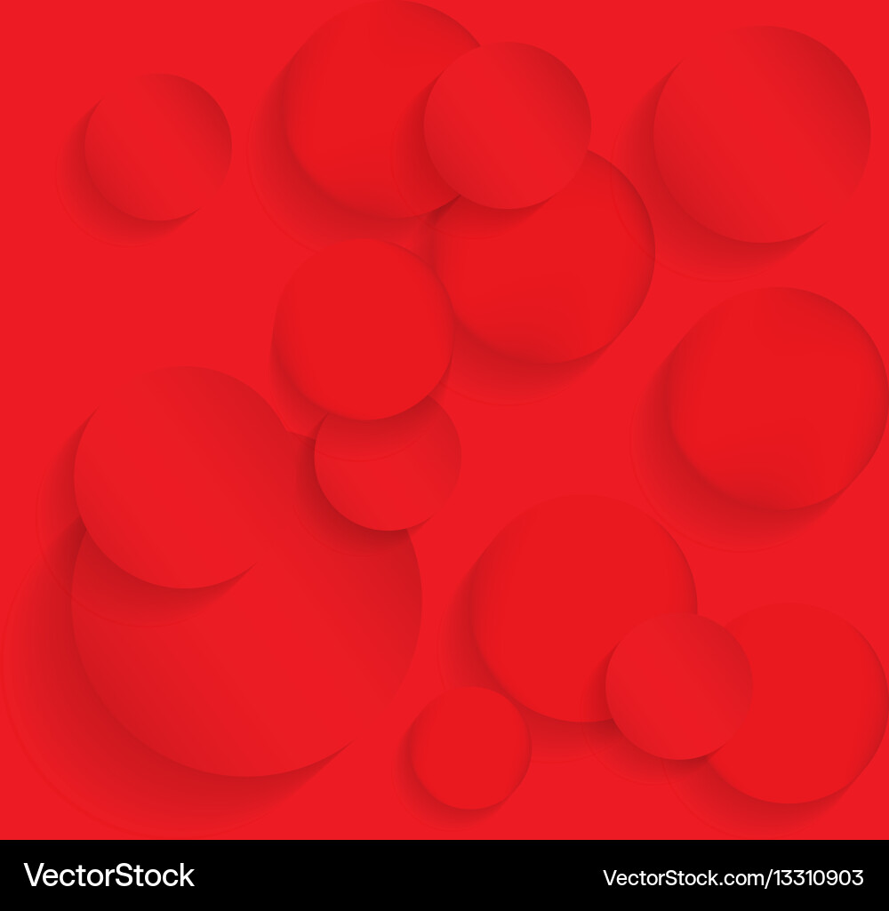 Seamless pattern circle abstract art background vector image