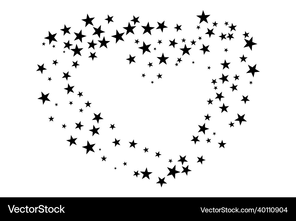 Fireworks star random source stream falling Fireworks star random source stream falling Vector Image