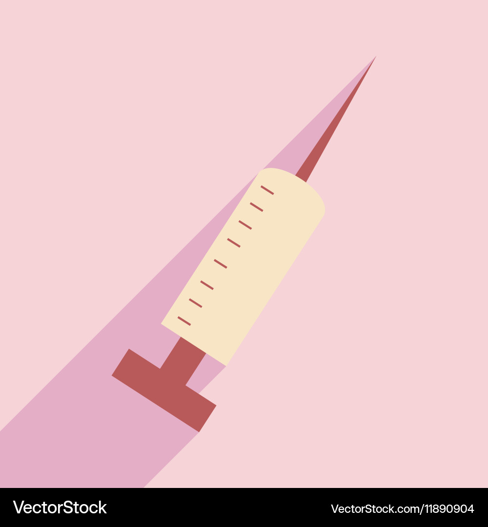 Flat with shadow icon and mobile application Vector Image