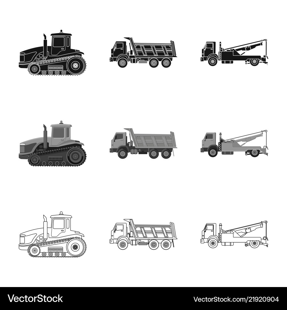 Isolated object of build and construction logo Isolated object of build and construction logo vector image