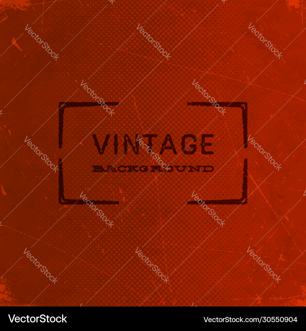 Old scratched card with halftone gradient Old scratched card with halftone gradient vector image