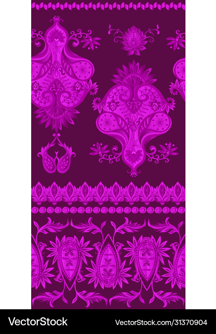 Seamless pattern background with traditional Seamless pattern background with traditional Vector Image