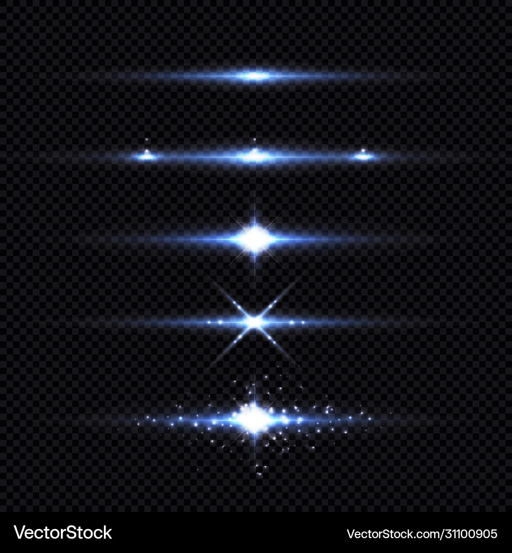 Abstract light beam effect futuristic element Abstract light beam effect futuristic element vector image